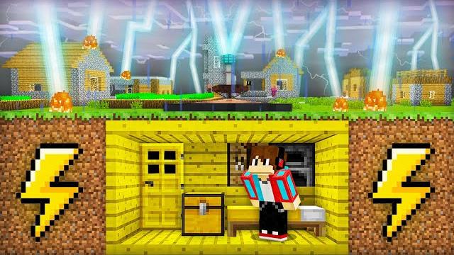 Как мне пережить грозу в майнкрафт | компот minecraft Как мне пережить грозу в майнкрафт | компот minecraft