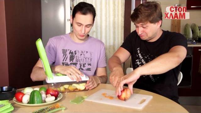 Стопхлам (разрушители телемагазинов 5). овощерезка найсер дайсер плюс (nicer dicer plus) Стопхлам (разрушители телемагазинов 5). овощерезка найсер дайсер плюс (nicer dicer plus)
