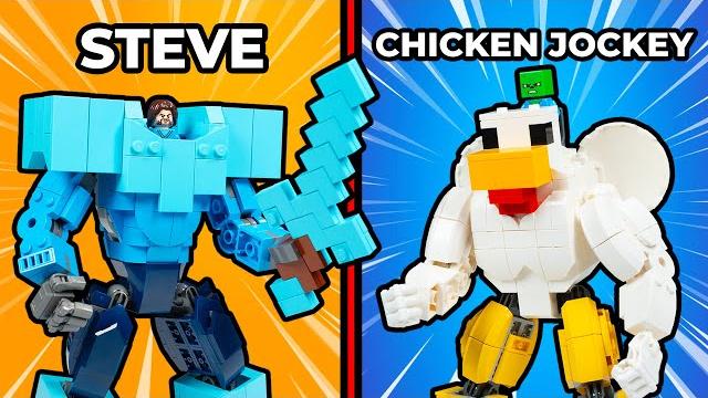 I built lego minecraft movie mechs I built lego minecraft movie mechs