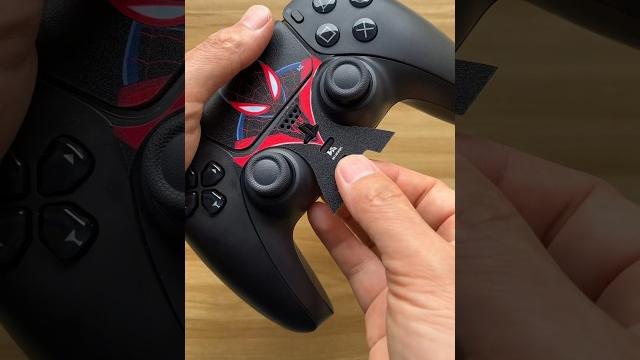 Spider-man 2 skin for ps5 dualsense controller #gaming #ps5 #ps5controller #spiderman #shorts Spider-man 2 skin for ps5 dualsense controller #gaming #ps5 #ps5controller #spiderman #shorts