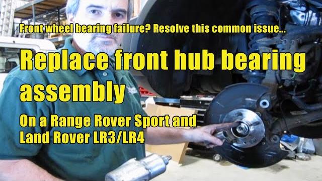 Hub bearing assembly replacement for land rover lr3 2005 - 2009 (also on lr4 & range rover sport) Hub bearing assembly replacement for land rover lr3 2005 - 2009 (also on lr4 & range rover sport)