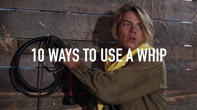 10 ways to use a whip / indiana jones 10 ways to use a whip / indiana jones