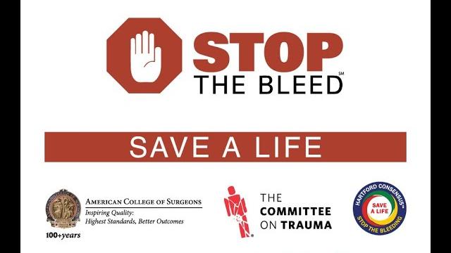 Stop the bleed 2021 training with dr mark gestring Stop the bleed 2021 training with dr mark gestring