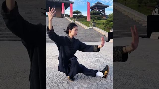 谁还没来挑战这招? #太极 #太极拳 #高难度动作 谁还没来挑战这招? #太极 #太极拳 #高难度动作