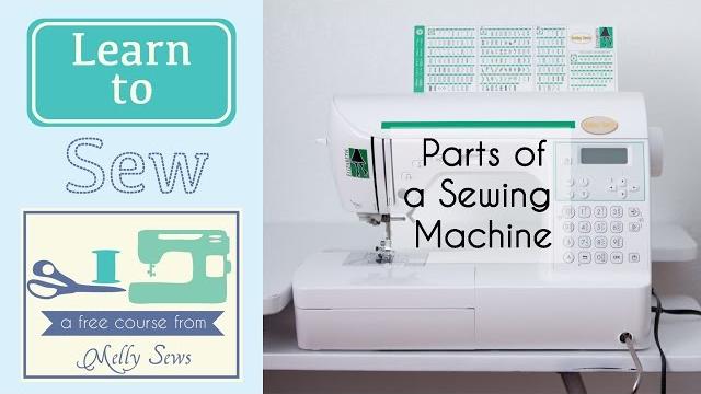 Learn to sew - parts of a sewing machine Learn to sew - parts of a sewing machine
