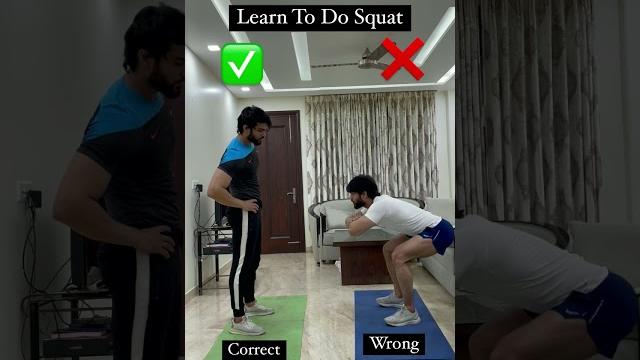 Learn squat | squat mistake | saurabh fitness | Learn squat | squat mistake | saurabh fitness |