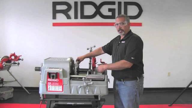 How to use the ridgid® 535m threading machine How to use the ridgid® 535m threading machine