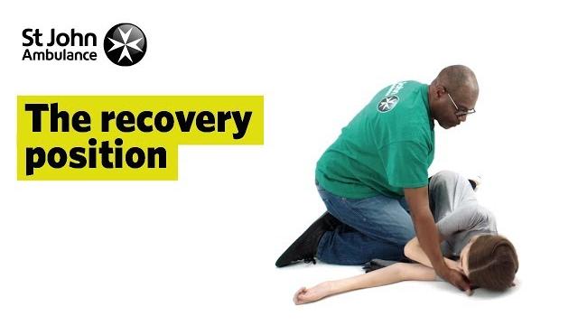 The recovery position - first aid training - st john ambulance The recovery position - first aid training - st john ambulance