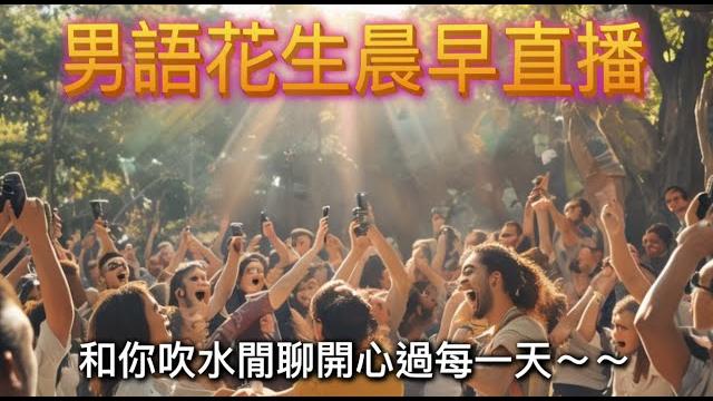 2025年6月11日男語花生晨早直播/吹水閒聊 2025年6月11日男語花生晨早直播/吹水閒聊