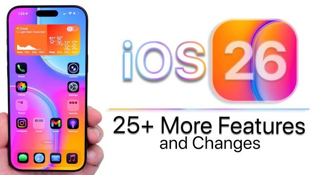 Ios 26 is big! - 25 more features and changes Ios 26 is big! - 25 more features and changes