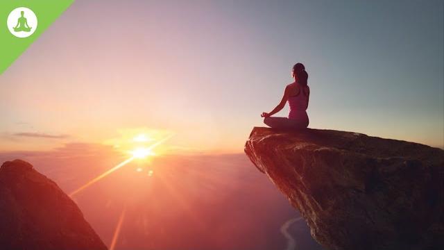 Morning meditation, positive energy, inner peace, soothing music, yoga Morning meditation, positive energy, inner peace, soothing music, yoga