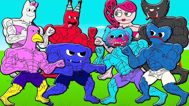 Качки сада банбан против качков поппи плейтайм! garten of banban vs poppy playtime! мультик анимация Качки сада банбан против качков поппи плейтайм! garten of banban vs poppy playtime! мультик анимация