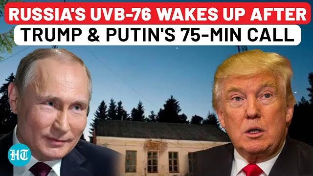 Russia's revenge in hours? cryptic uvb-76 codewords return after trump-putin’s talk on ukraine Russia's revenge in hours? cryptic uvb-76 codewords return after trump-putin’s talk on ukraine