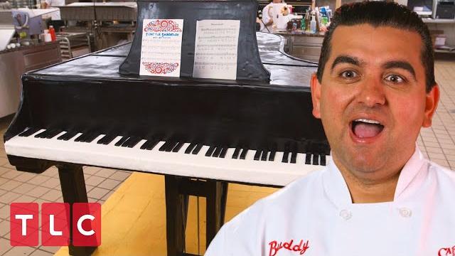 A life-size piano cake! | cake boss A life-size piano cake! | cake boss