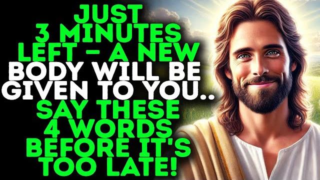God says:"don't miss this opportunity — only 5 minutes left!"|gods message today|gods message now God says:"don't miss this opportunity — only 5 minutes left!"|gods message today|gods message now