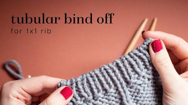Knitting tutorial: tubular bind off for 1x1 rib Knitting tutorial: tubular bind off for 1x1 rib