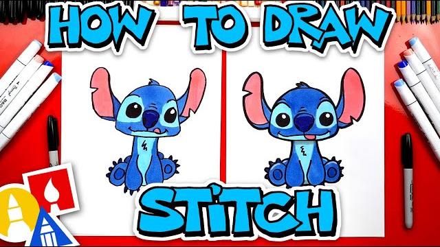 How to draw stitch from lilo and stitch How to draw stitch from lilo and stitch