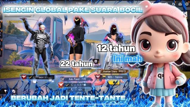 Isengin global di bilang bocil 12 tahun Isengin global di bilang bocil 12 tahun