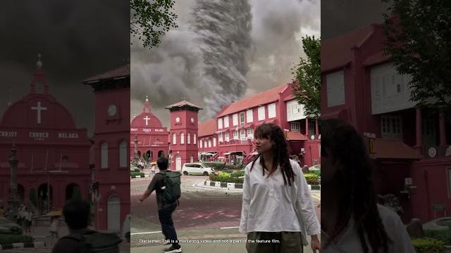 Ehhh⁉ twin tornadoes spotted in melaka⁉ Ehhh⁉ twin tornadoes spotted in melaka⁉