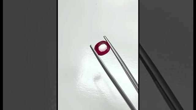 A stunning 3+ cts unheated ruby from burma ️ #gemstone #viral #luxury #fyp #precious #rare #red A stunning 3+ cts unheated ruby from burma ️ #gemstone #viral #luxury #fyp #precious #rare #red