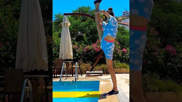 Oops! thought the pool was my bed! ️ Oops! thought the pool was my bed! ️