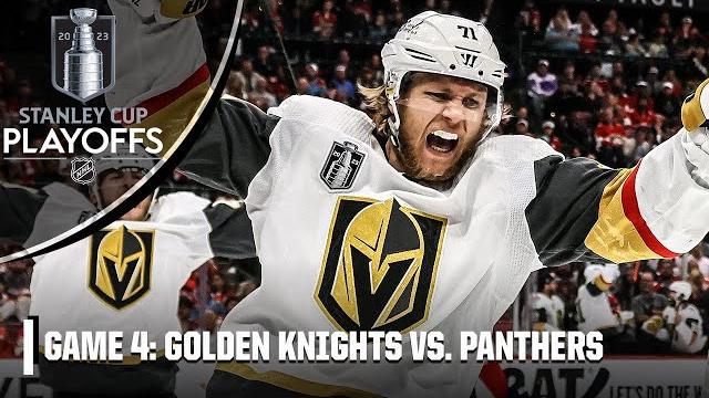 Stanley cup final game 4: vegas golden knights vs. florida panthers | full game highlights Stanley cup final game 4: vegas golden knights vs. florida panthers | full game highlights