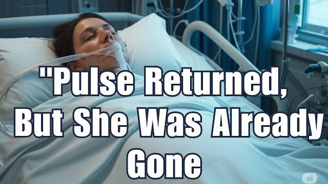 Pulse returned, but she was already gone a sub-arachnoid hemorrhage story #medicalmystery#braindeath Pulse returned, but she was already gone a sub-arachnoid hemorrhage story #medicalmystery#braindeath