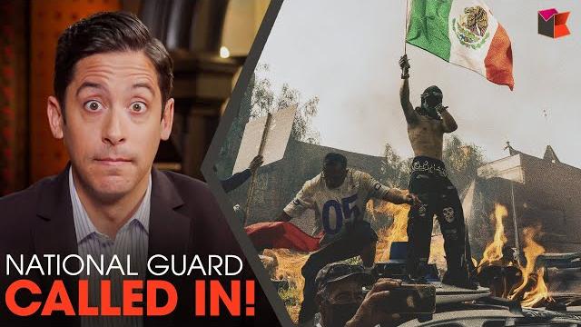Fiery but mostly peaceful mexican race riots hit la Fiery but mostly peaceful mexican race riots hit la