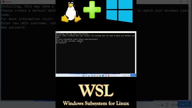 Windows subsystem for linux (wsl) #windows #linux Windows subsystem for linux (wsl) #windows #linux
