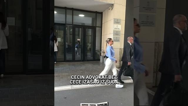 Gde je ceca?! advokat bez pevačice izašao iz suda! Gde je ceca?! advokat bez pevačice izašao iz suda!
