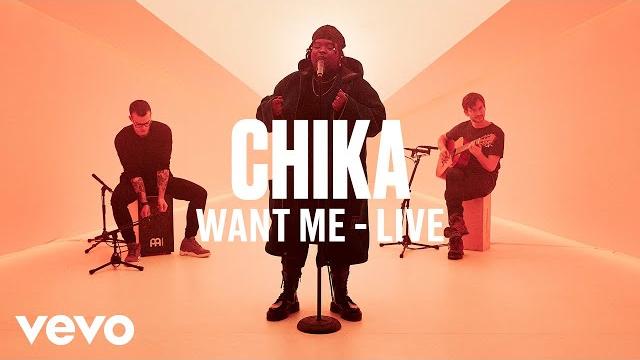 Chika - want me (live) | vevo dscvr Chika - want me (live) | vevo dscvr