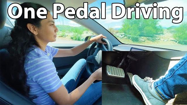 One pedal driving - what is it? One pedal driving - what is it?