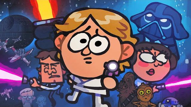 The ultimate "star wars: a new hope" recap cartoon The ultimate "star wars: a new hope" recap cartoon