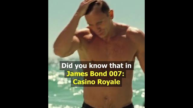 Did you know that in james bond 007:casino royale Did you know that in james bond 007:casino royale