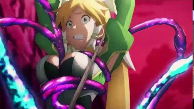 Leafa tentacles - sao alicization war episode 13 Leafa tentacles - sao alicization war episode 13
