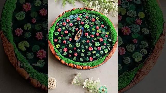 Lotus pond so beautiful #trending #shorts #art #lotus #diy #resinart #craftideas #viralshort #love Lotus pond so beautiful #trending #shorts #art #lotus #diy #resinart #craftideas #viralshort #love