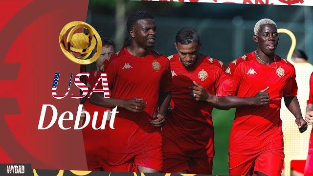 Day 1 in america! wydad ac’s first training session Day 1 in america! wydad ac’s first training session