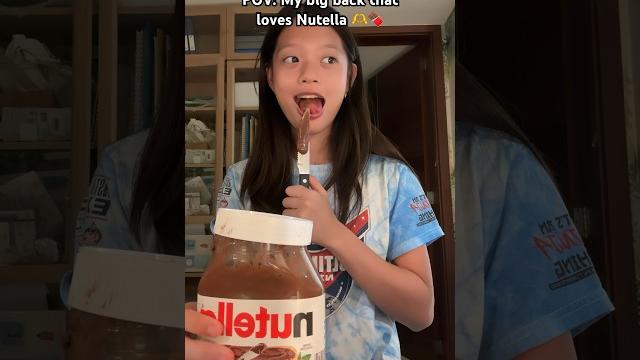 I love nutella, i could finish a jar myself! (comment your fav spread) 🫶 #shorts #food #fypシ I love nutella, i could finish a jar myself! (comment your fav spread) 🫶 #shorts #food #fypシ