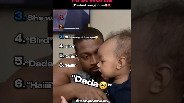 Ranking babies first words Ranking babies first words