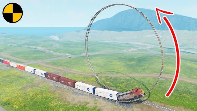 Trains vs loop beamng.drive Trains vs loop beamng.drive