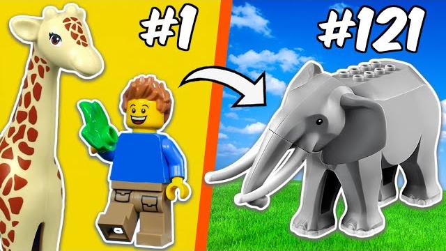 I built a huge lego zoo... I built a huge lego zoo...