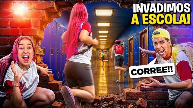 Passamos por alunos e invadimos uma escola *fomos pegos ? Passamos por alunos e invadimos uma escola *fomos pegos ?