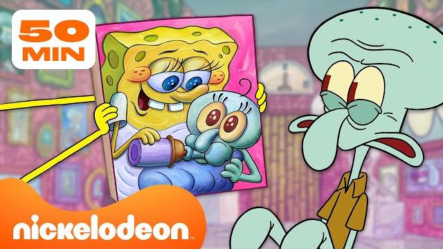 Губка боб | лучшие моменты у сквидварда дома | 50-минутная подборка | nickelodeon cyrillic Губка боб | лучшие моменты у сквидварда дома | 50-минутная подборка | nickelodeon cyrillic