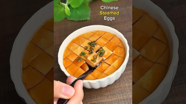 Chinese steamed eggs Chinese steamed eggs