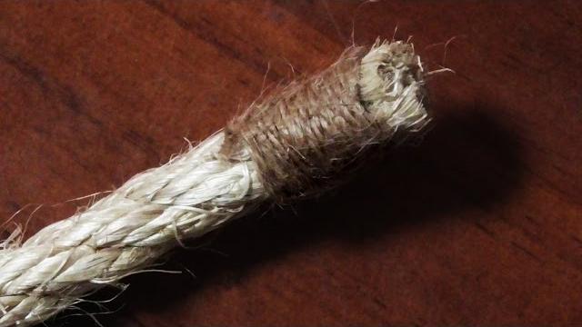 How to whip the end of a rope - common whipping knot How to whip the end of a rope - common whipping knot