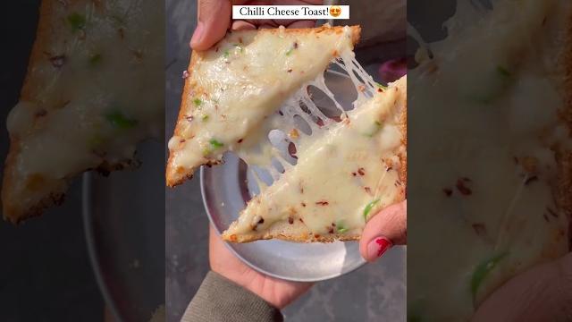 Chilli cheese toast | cheese bread toast recipe Chilli cheese toast | cheese bread toast recipe