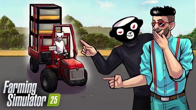 Дизоф преуспел в бизнесе, поэтому мы подарили ему классную тачку! farming simulator 25 Дизоф преуспел в бизнесе, поэтому мы подарили ему классную тачку! farming simulator 25