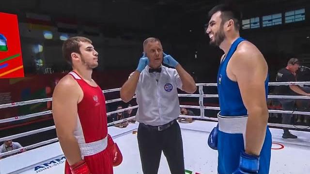 19-летний боксер против большого узбека, олимпийского чемпиона! 19-летний боксер против большого узбека, олимпийского чемпиона!