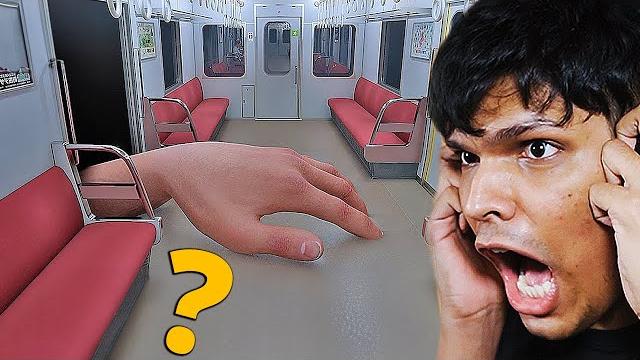 Ye kiska haath hai!!?? stuck in haunted train again ! Ye kiska haath hai!!?? stuck in haunted train again !