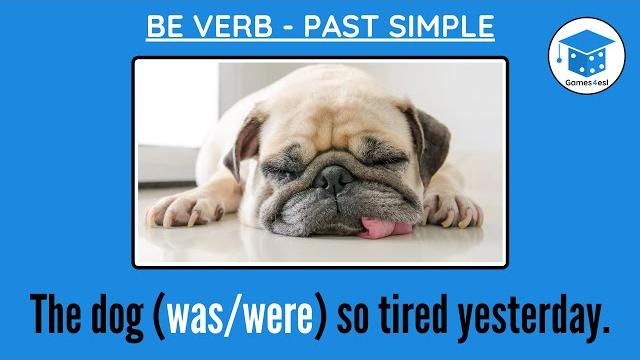 Past simple be verb game | was were quiz Past simple be verb game | was were quiz